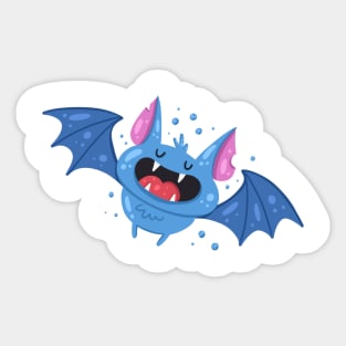 Bat Halloween Sticker